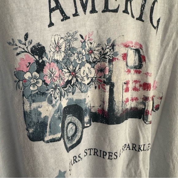 Maurice’s 1x America tank top American flag 4th of July truck 1xl - Picture 3 of 6